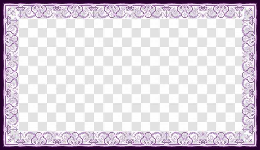 Purple Area Pattern - Border Transparent PNG