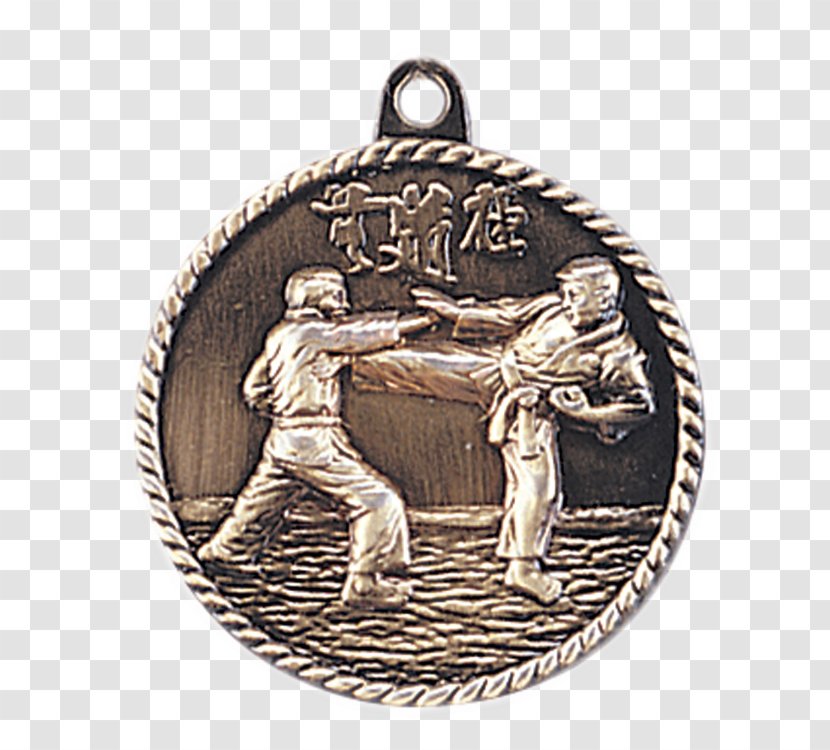 Gold Medal Award Trophy Karate - Medals Craft Transparent PNG