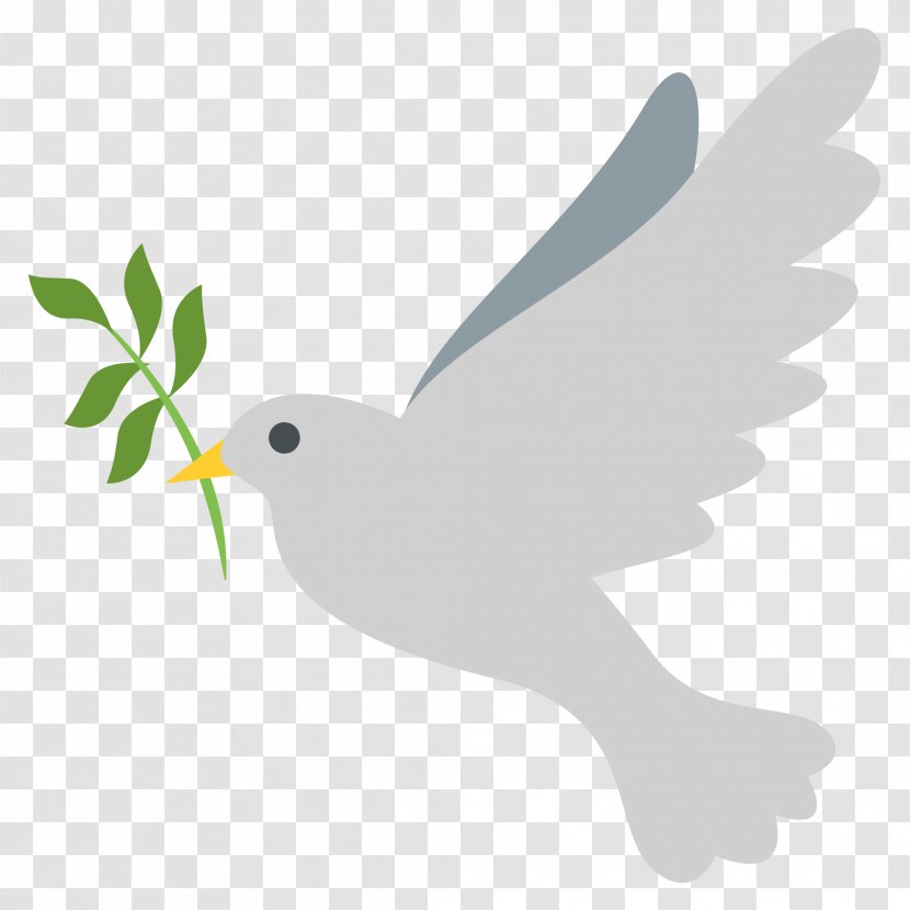 Columbidae Emoji Doves As Symbols Emoticon - Meaning Transparent PNG