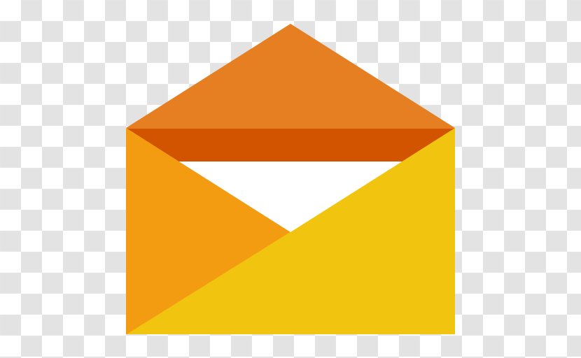 Email Mobile Device Management Apartment Icon - Triangle - Mail Transparent PNG