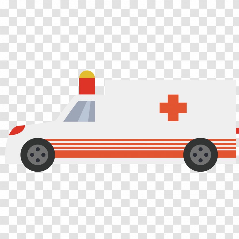 Ambulance - Motor Vehicle - Vector Transparent PNG