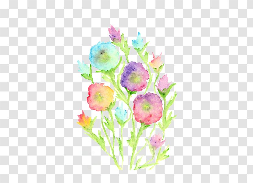 Watercolor Painting: Flowers Floral Design - Petal - Painting Transparent PNG