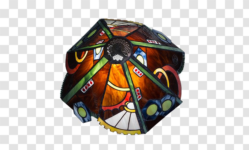 Stained Glass Tiffany Lamp Steampunk Shades - Technology - Top View Transparent PNG