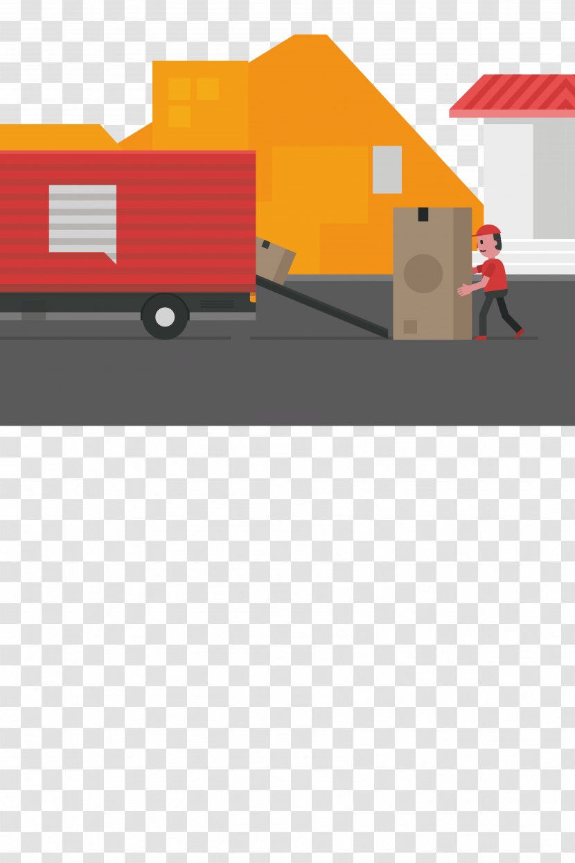 Transport Logistics Truck Cargo Image - Mover - Movers Transparent PNG