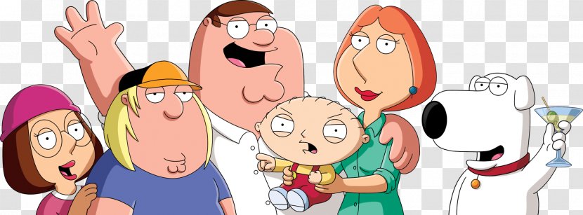 Brian Griffin Stewie Peter Television Show Animated Cartoon - Silhouette - Family Guy Transparent PNG