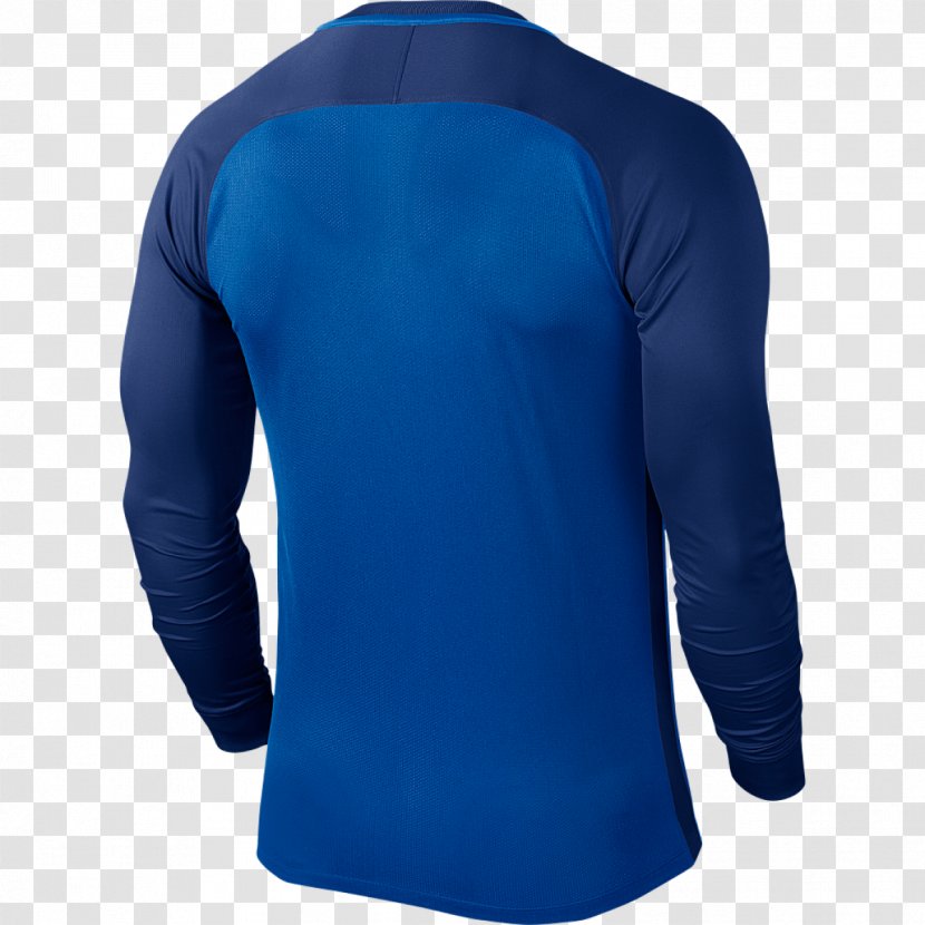 Long-sleeved T-shirt Jersey Nike - Cobalt Blue Transparent PNG