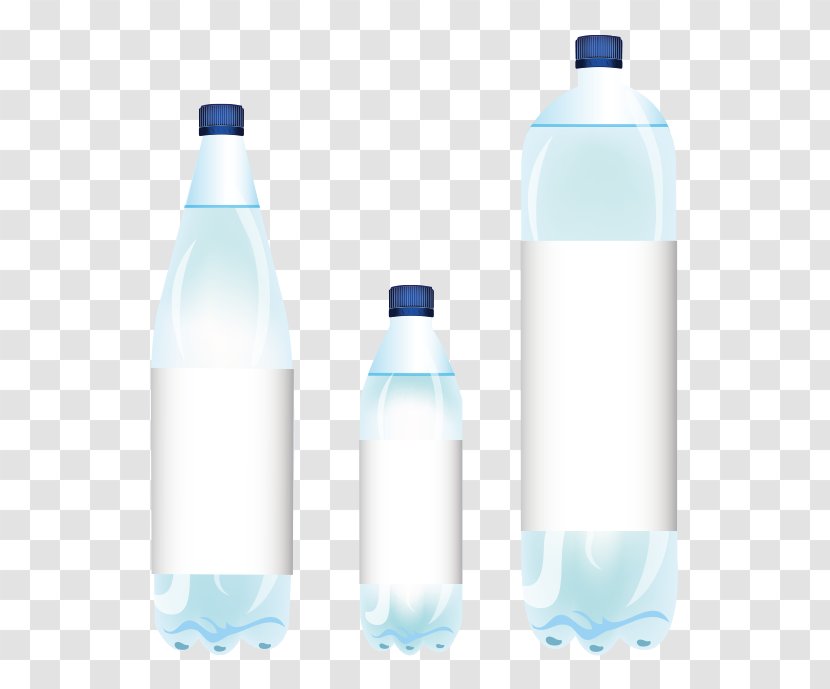 Water Bottle Mineral Plastic - Product Design - Bottles Transparent PNG