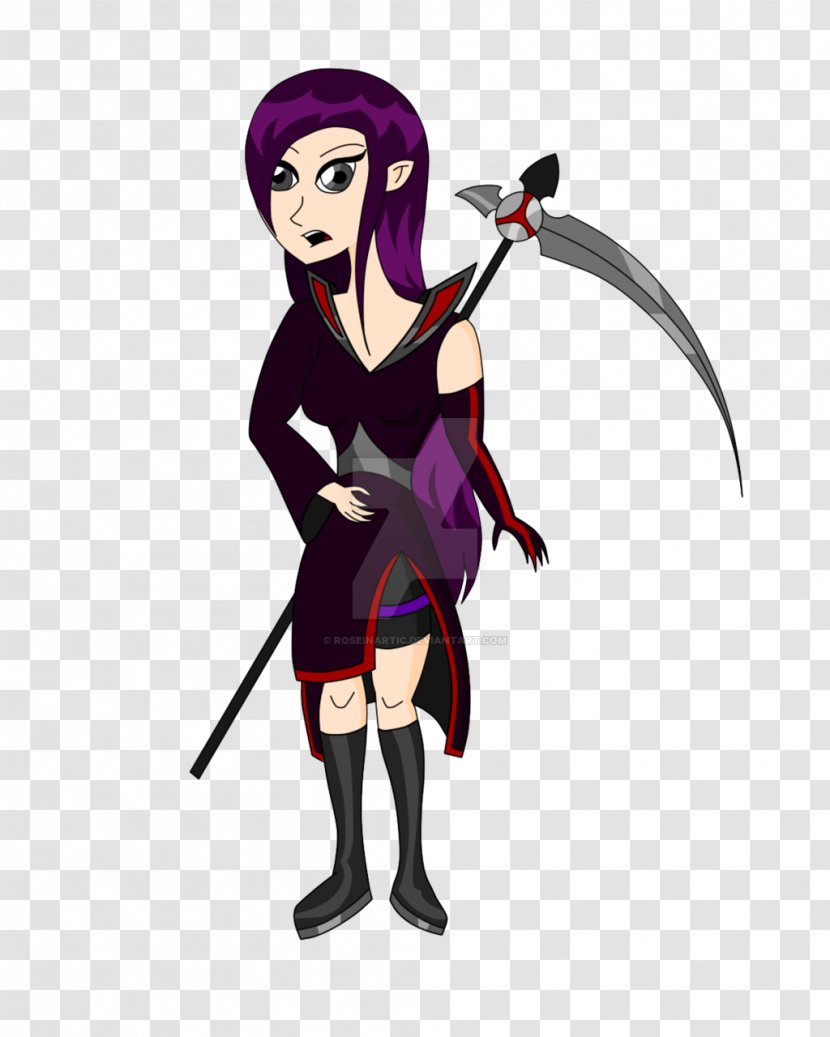 Cartoon Purple Clip Art - Fiction - Teen Titans Transparent PNG