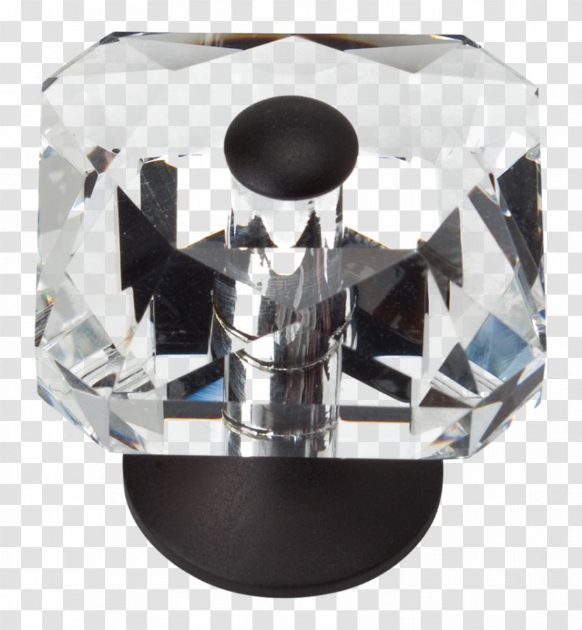 Crystal Glass Number House Drawer Pull - Kitchen - Square Projection Lamp Transparent PNG