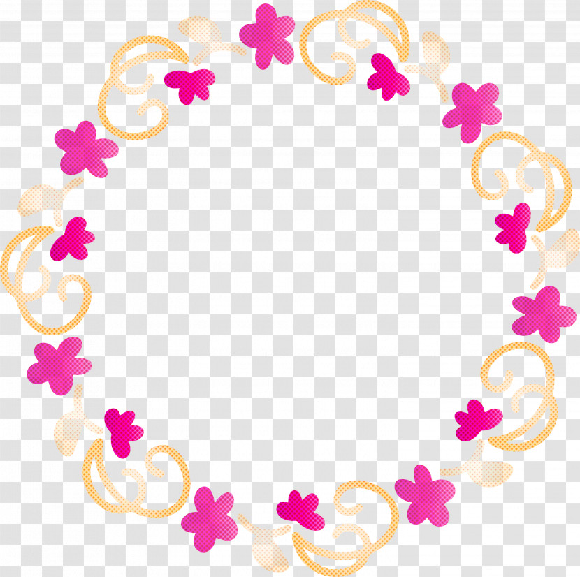 Spring Frame Flower Frame Floral Frame Transparent PNG