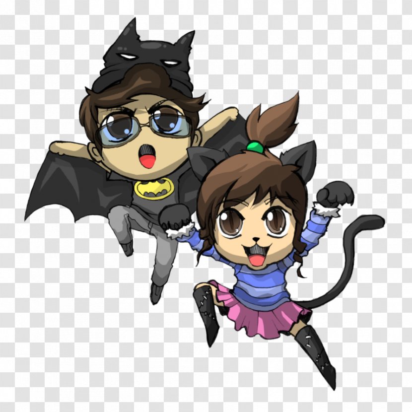 Catwoman Batman Batgirl Robin Joker - Silhouette Transparent PNG