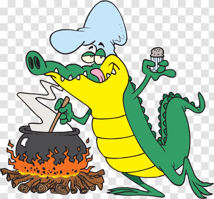 Gumbo Barbecue Cajun Cuisine Cooking Royalty-free - Alligator Transparent PNG