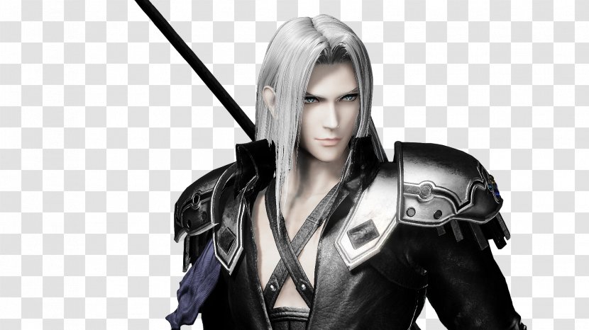 Dissidia Final Fantasy NT Sephiroth Cloud Strife VII - Action Figure Transparent PNG