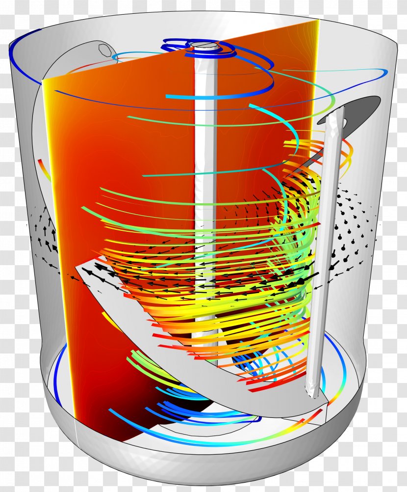 COMSOL Multiphysics Chemical Reactor Simulation Software - Comsol - Fluid Dynamics Transparent PNG