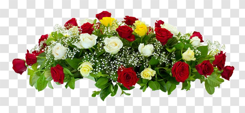 Garden Roses Floral Design Funeral Flower Condolences - Rose - Arrangements Transparent PNG