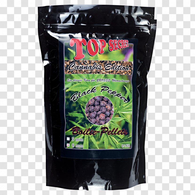 Boilie Hemp Oil Cannabis Meat - Grass Carp - Black Pepper Transparent PNG