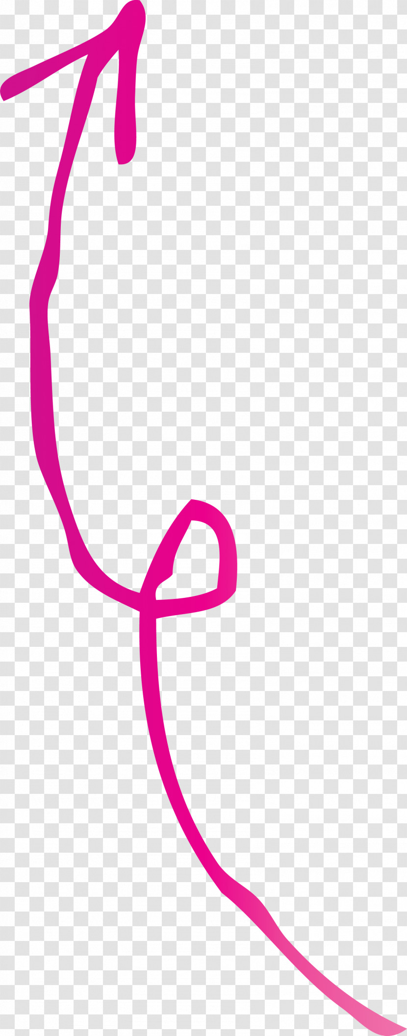 Curved Arrow Transparent PNG