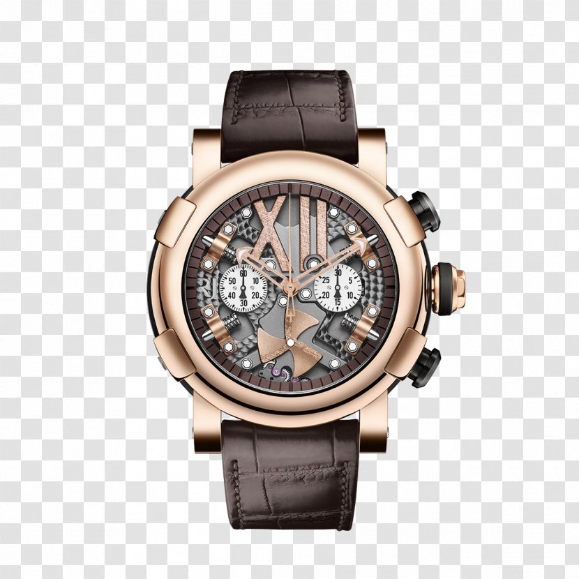 Chronograph RJ-Romain Jerome Automatic Watch Tourbillon - Swiss Made Transparent PNG