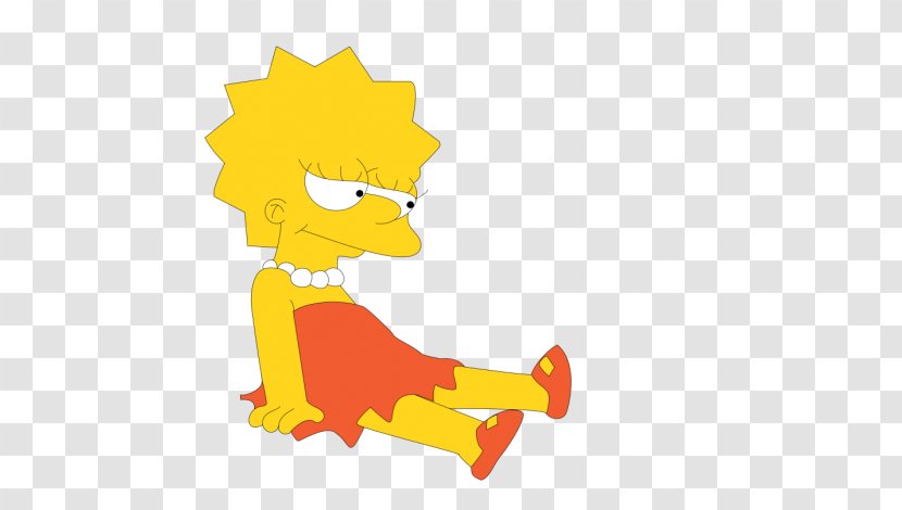 Lisa Simpson Bart Homer Marge Maggie - Fictional Character Transparent PNG