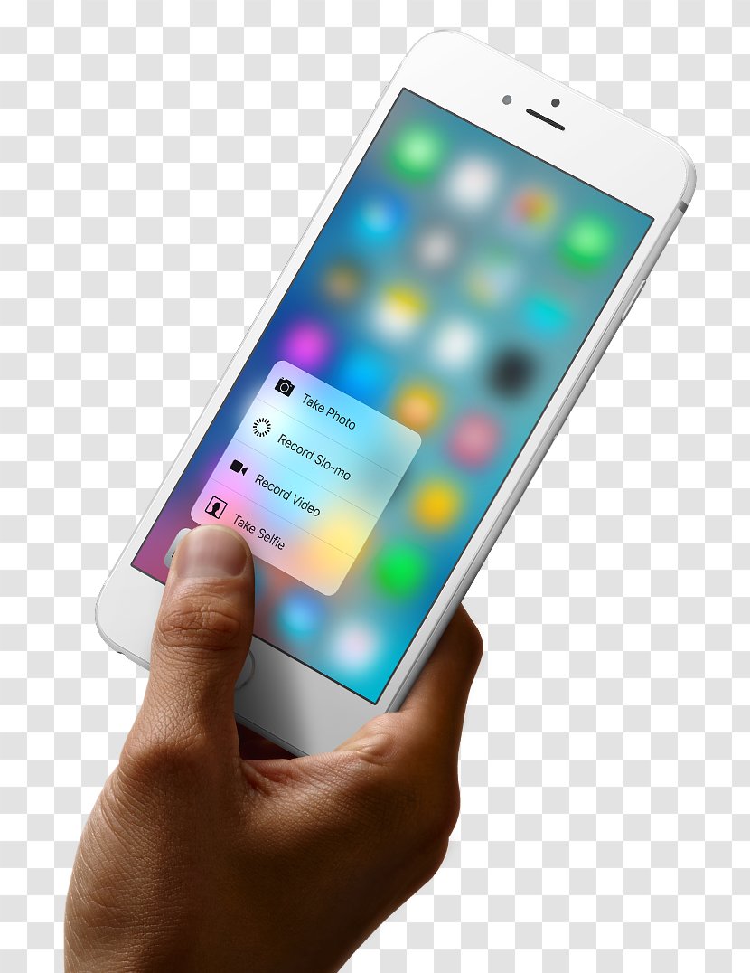 Apple IPhone 6s 6 Plus 4G 3d Touch - Multimedia - Iphone Transparent PNG