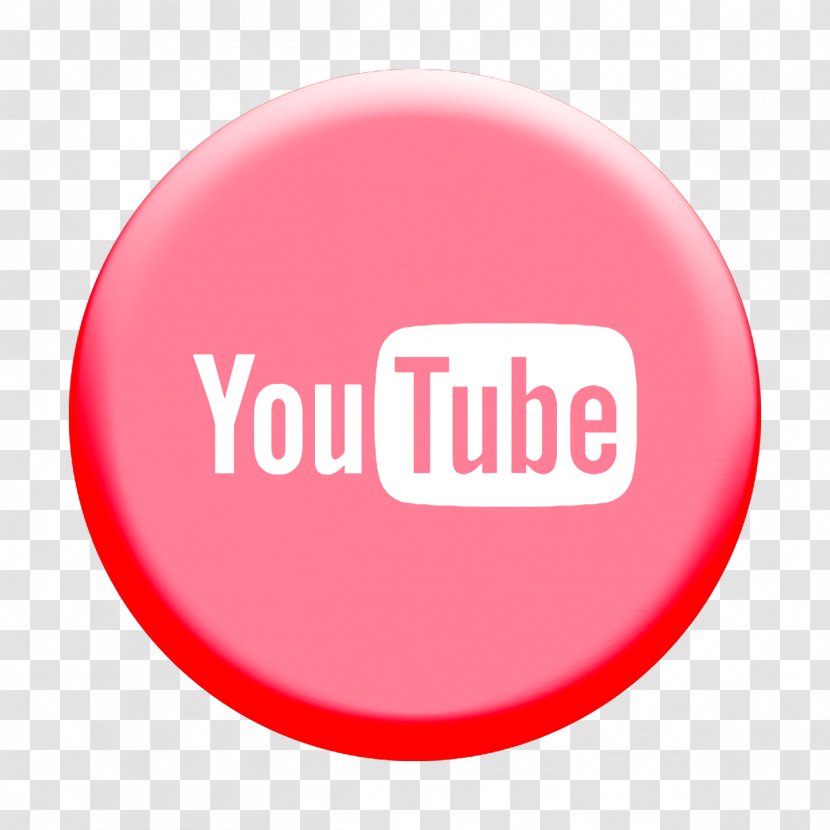 Youtube2 Icon - Pink - Logo Button Transparent PNG