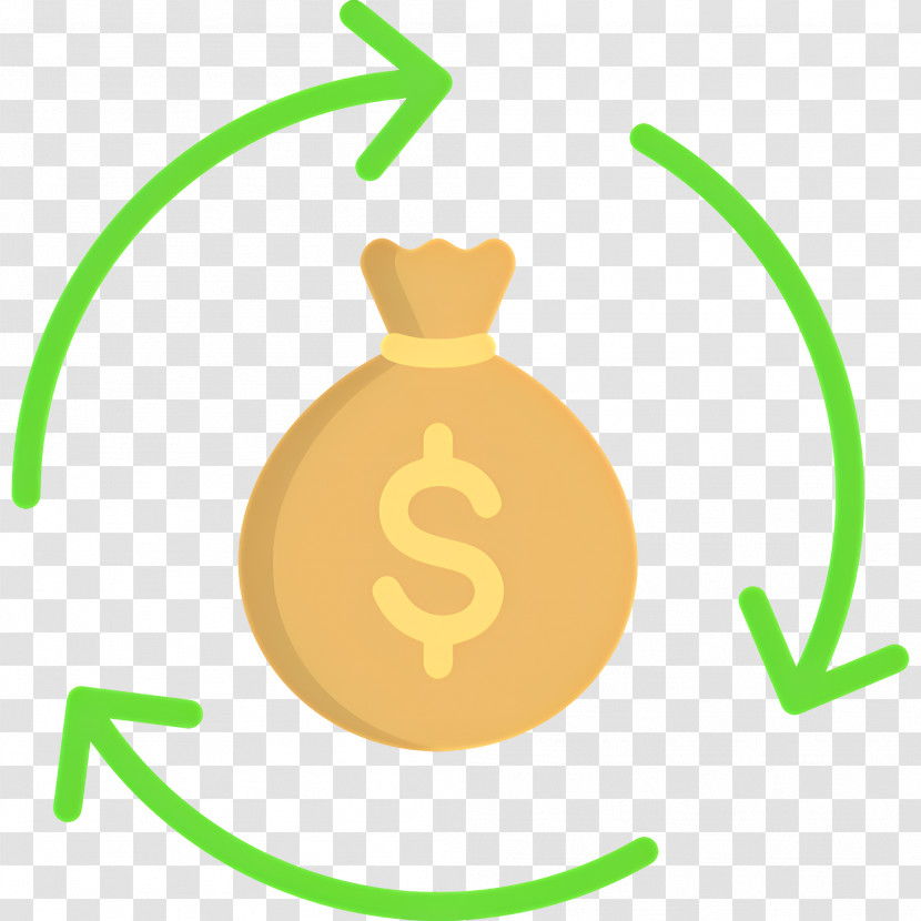 Investment Flow - Money And Green Recycling Arrows For Finance Concept Transparent PNG
