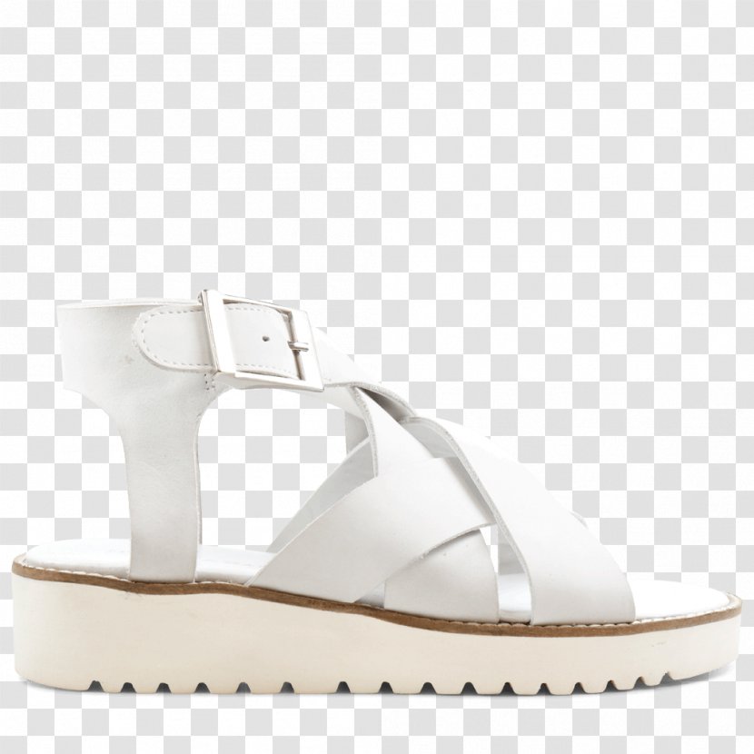 Sandal Shoe Strap - Beige - White Powder Transparent PNG