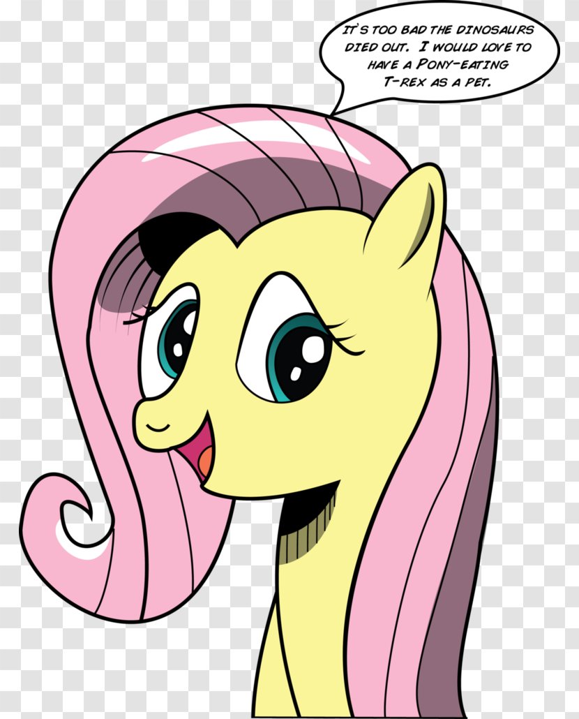 Tyrannosaurus Pony Pinkie Pie Fluttershy Drawing - Heart - Dinosaur Transparent PNG