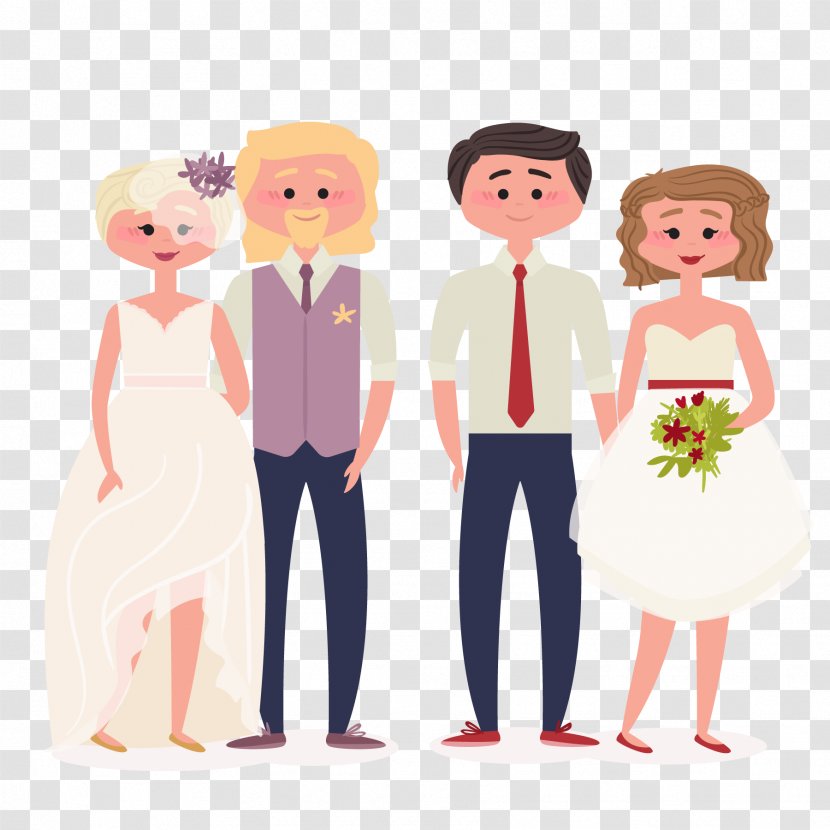 Vector Couple To Grow Old - Silhouette - Watercolor Transparent PNG