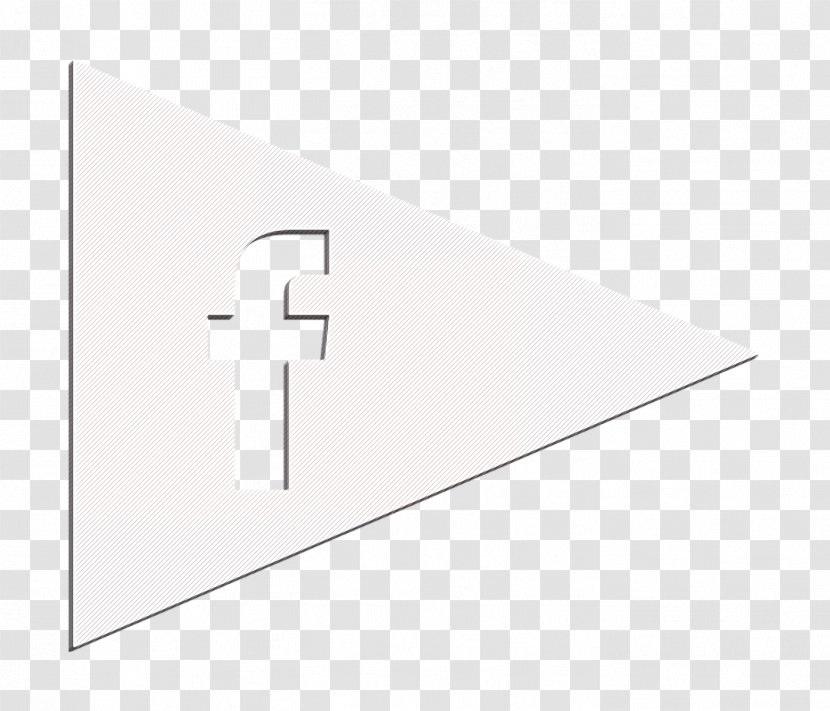 Facebook Icon Flags Logo - Blackandwhite Number Transparent PNG