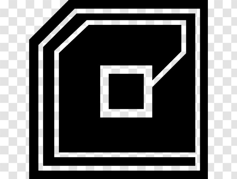 Integrated Circuit Icon - Black And White - Smart Chip Transparent PNG