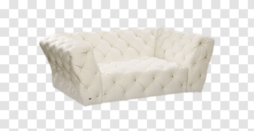 Couch Rectangle - Leather - Angle Transparent PNG