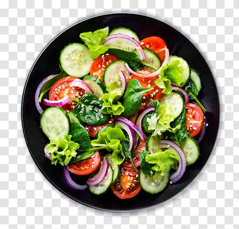 Salad - Greek - Vegetarian Food Transparent PNG