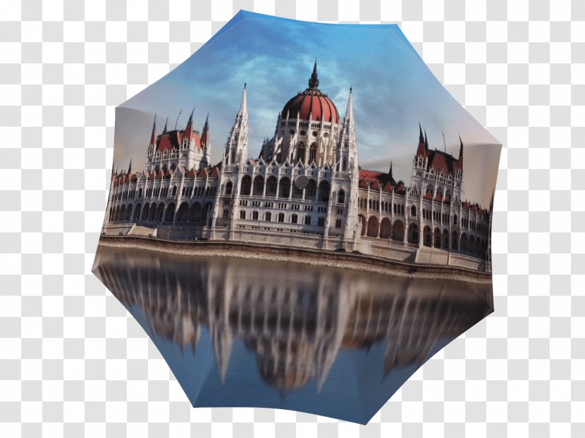Danube Hungarian Parliament Building Fisherman's Bastion River Cruise Cruising - Oiled Paper Umbrella Transparent PNG
