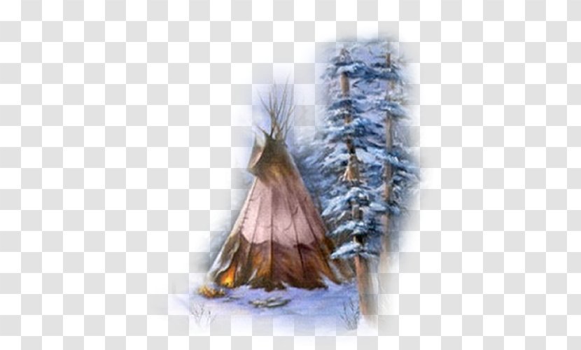Penny Parker Art Drawing - Christmas - Indian House Transparent PNG
