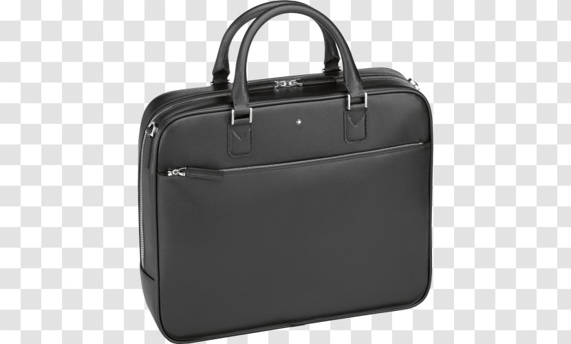 Montblanc Meisterstück Bag Briefcase Leather - Laptop Transparent PNG