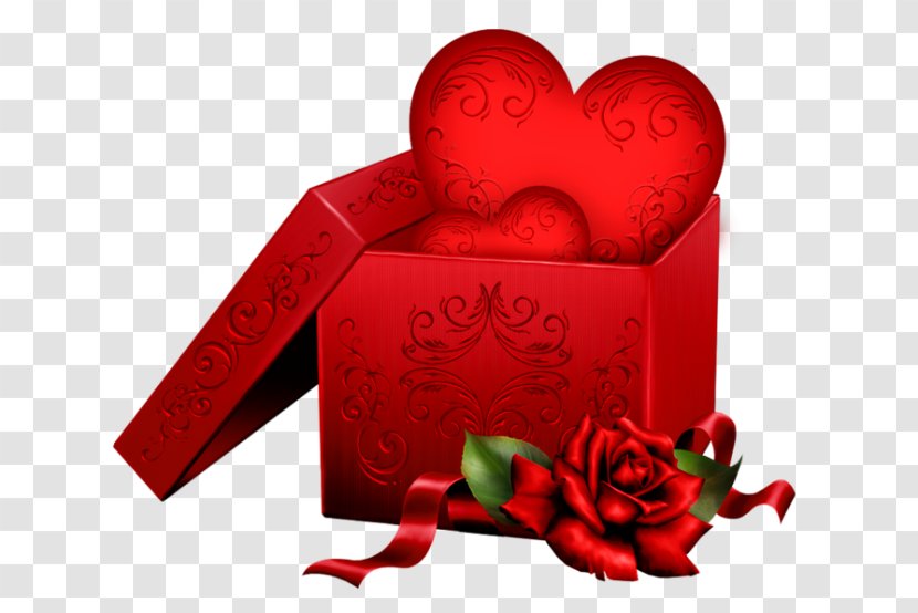 Valentine's Day Gift Box Heart - Devil Transparent PNG