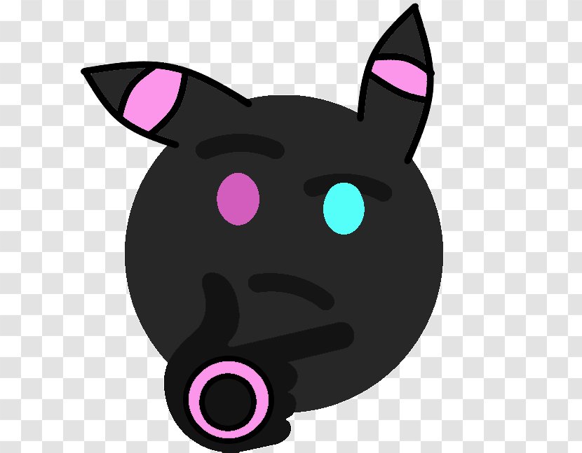 Whiskers Emoji Discord Slack Pig - Flower Transparent PNG