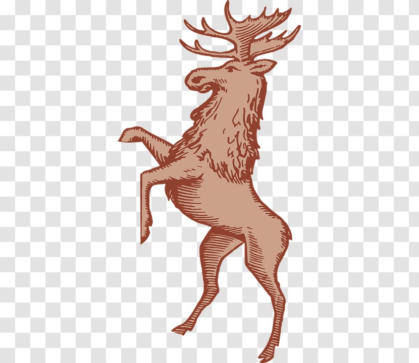 Moose Reindeer Elk Clip Art - Goat High Jump Transparent PNG