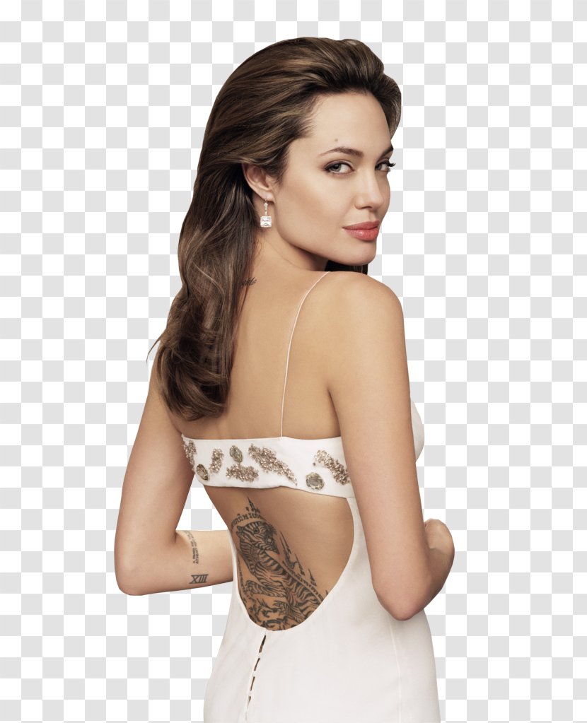 Angelina Jolie Wanted Lower-back Tattoo Celebrity - Frame Transparent PNG