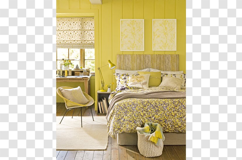 Window Blinds & Shades Bed Frame Bedroom Wall - Furniture - Colour Yellow Transparent PNG