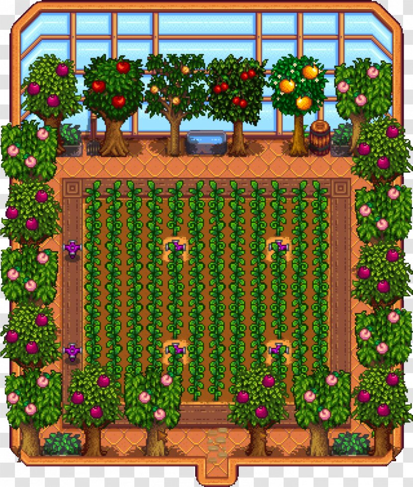 Stardew Valley Fruit Tree Greenhouse Transparent PNG