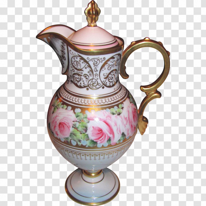 Jug Vase Porcelain Pitcher Mug - Cup - Pots Transparent PNG