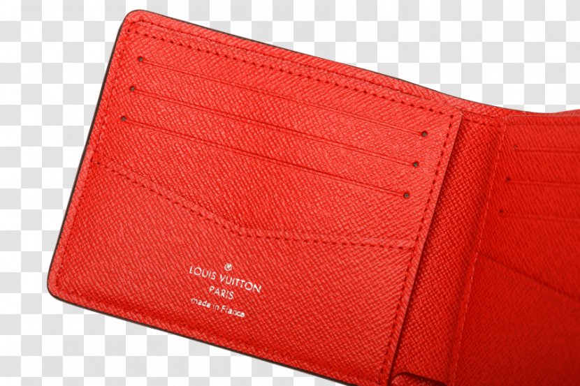 Wallet Louis Vuitton Supreme Leather Brand - Stock Keeping Unit Transparent PNG