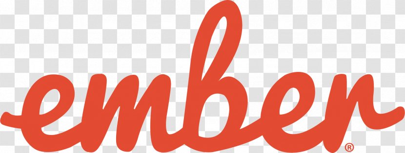 Ember.js Logo JavaScript Library Software Framework - Text - Meetup Transparent PNG