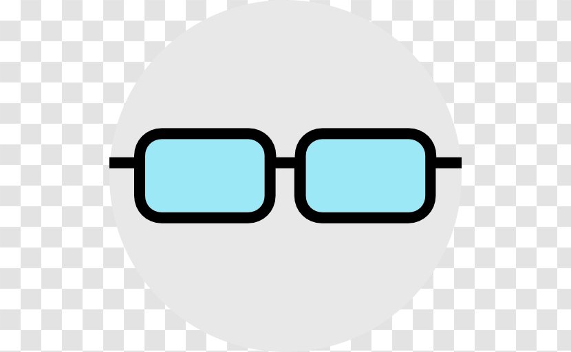 Glasses - Aqua - Vision Care Transparent PNG