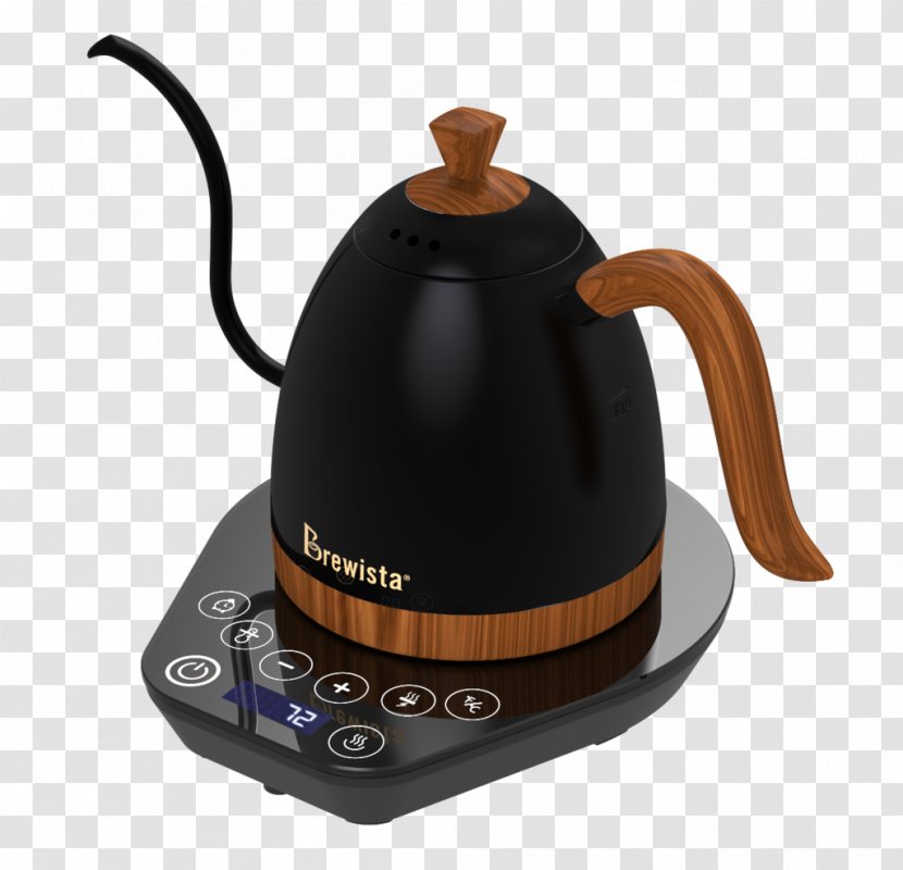 Coffee Brewista Artisan Gooseneck Variable Kettle 600ml Flow Restrictor Transparent PNG