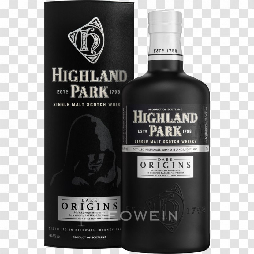 Highland Park Distillery Single Malt Whisky Scotch Whiskey - Wine Transparent PNG