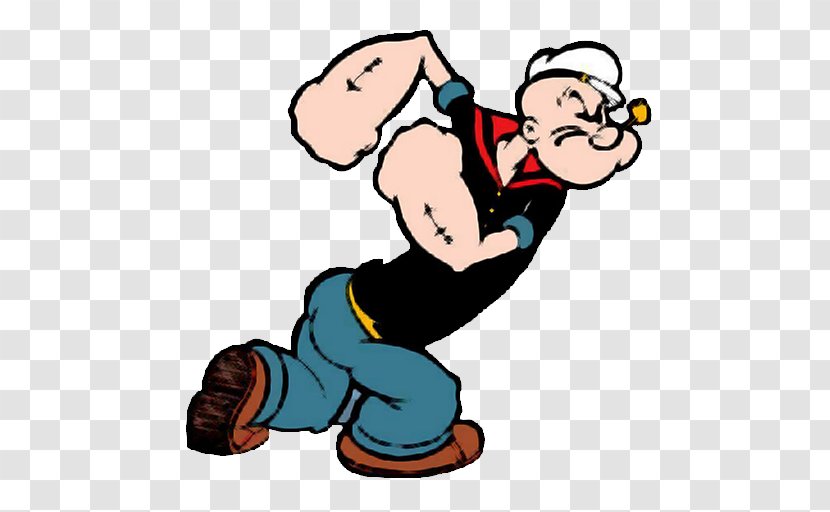 Popeye Village Popeye: Rush For Spinach Cartoon Character - Thumb - Animation Transparent PNG