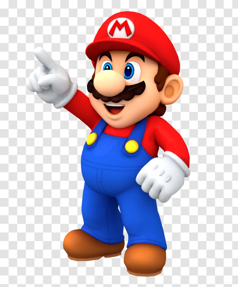 Super Mario Bros. Wii New Bros - Action Figure Transparent PNG